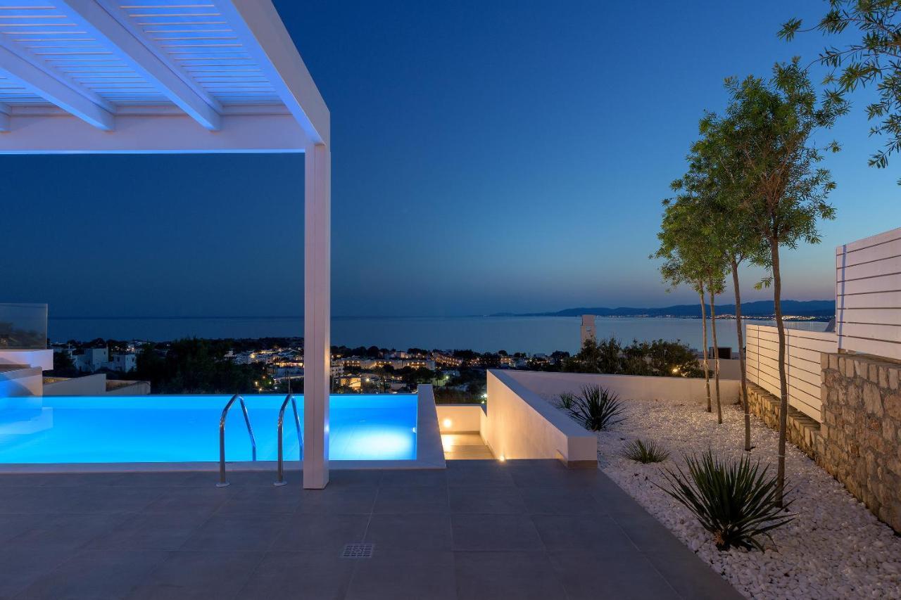 Villa Mimosa In Pefkos Líndos Zewnętrze zdjęcie