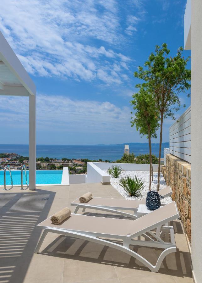 Villa Mimosa In Pefkos Líndos Zewnętrze zdjęcie