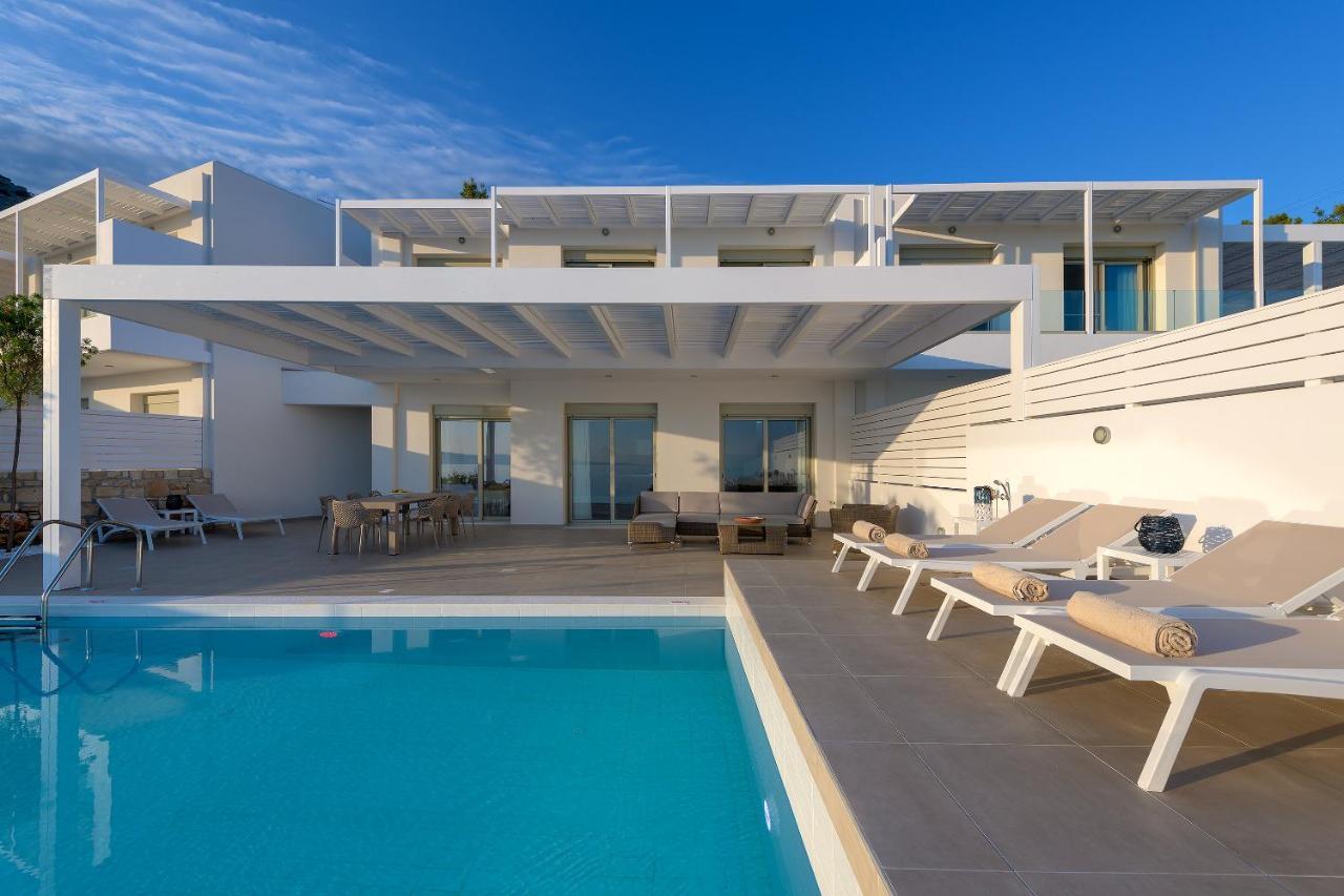 Villa Mimosa In Pefkos Líndos Zewnętrze zdjęcie